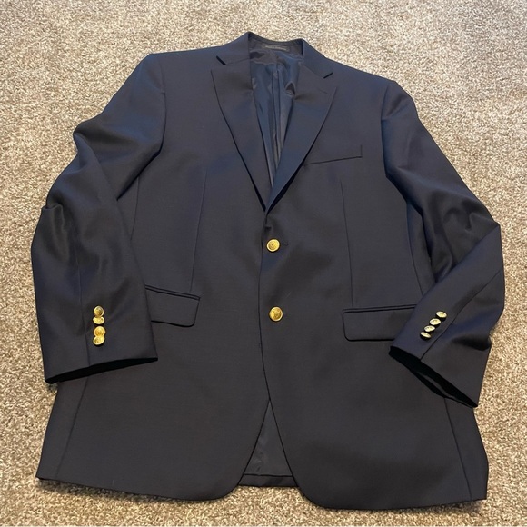 Lauren Ralph Lauren wool blazer 40L classic preppy academia church wedding - Picture 1 of 3